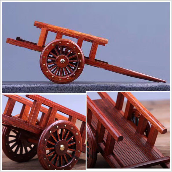 Wooden Flat Car - Table Decor for Living Room