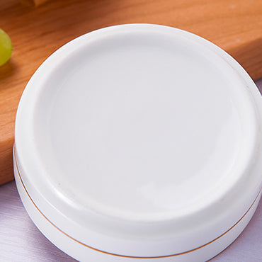 Bone China Tableware Accessories - Set of 4 with Gold Rim