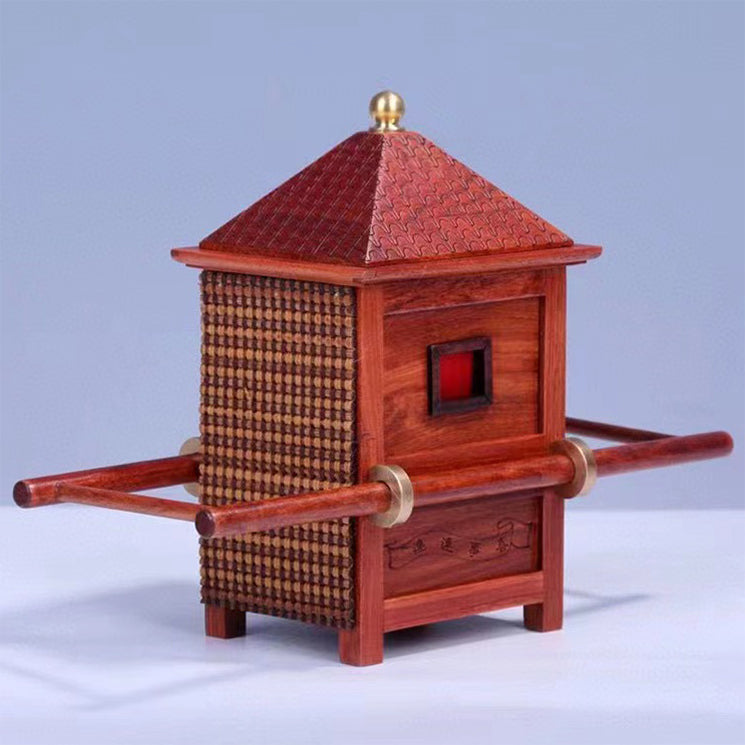 Simulated Sedan Chair - Handmade of Rosewood