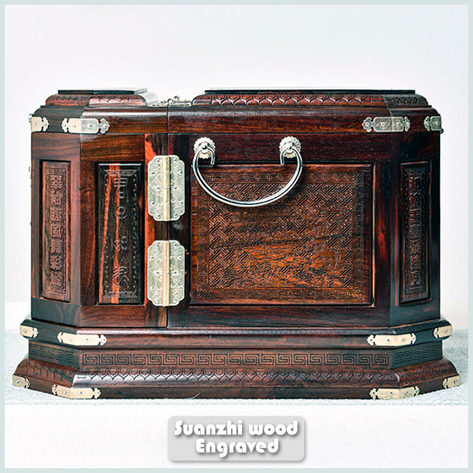 Rosewood Jewelry Box - Reproduct of Chinese Ancient Model