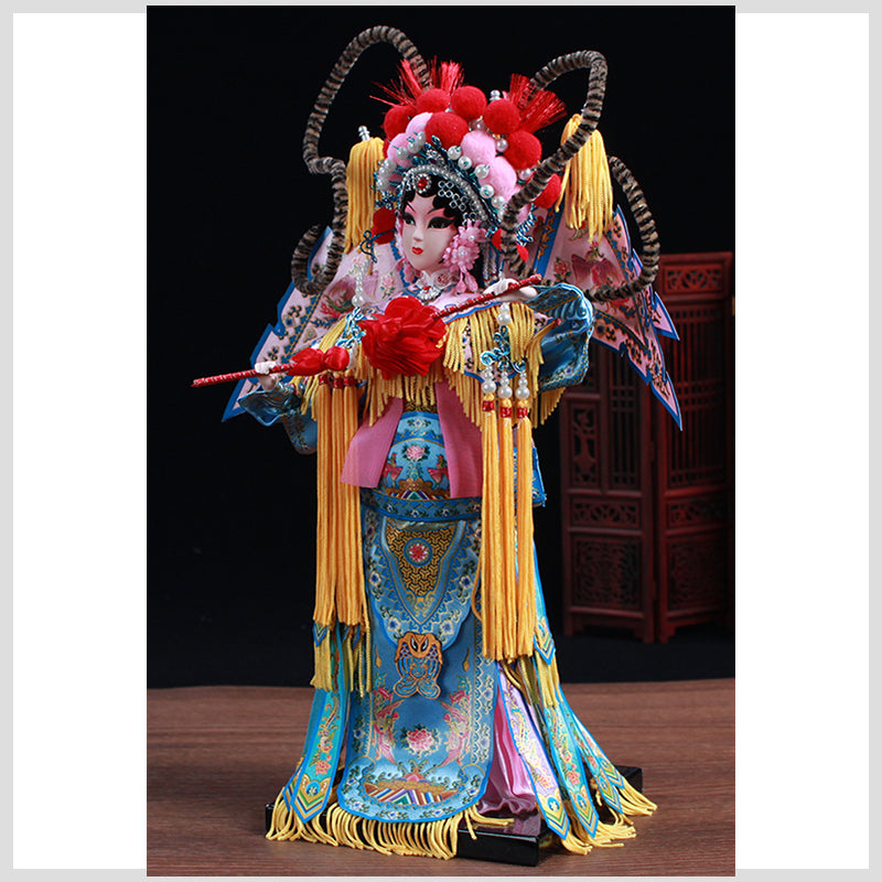 Collectible Silk Doll - Exquisite Handicraft