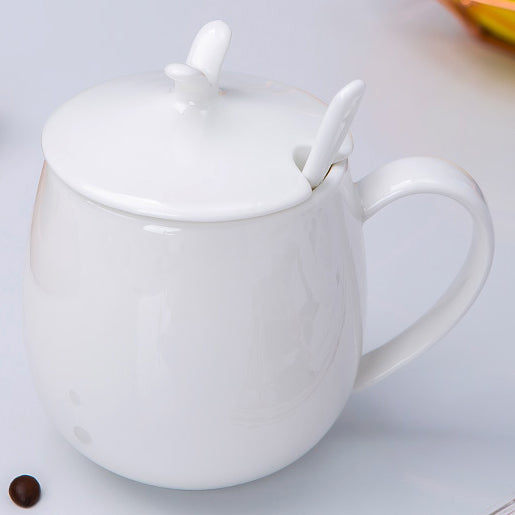 Bone China Coffee Mug - With or Without Lid