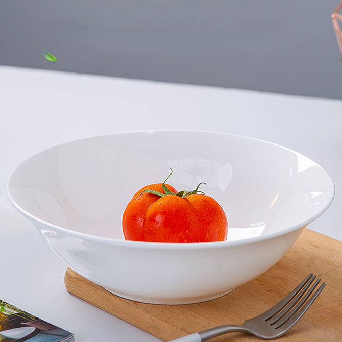 Bone China Tableware - Serving Bowl with Wide Mouth