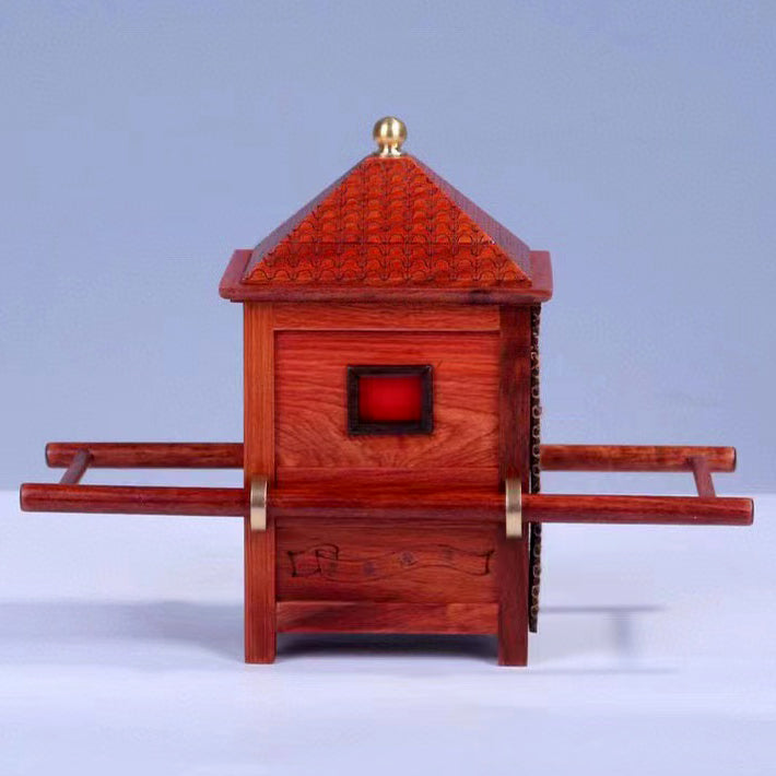 Simulated Sedan Chair - Handmade of Rosewood