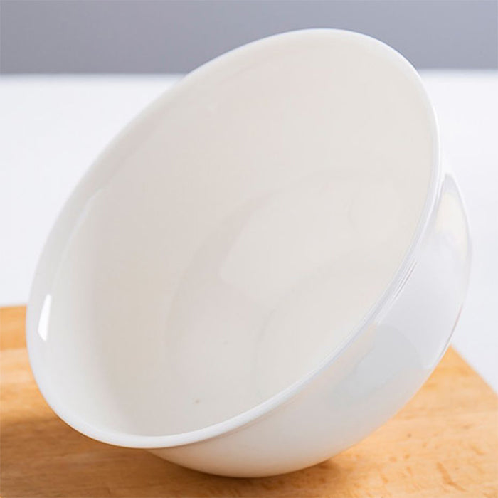 Bone China Bell Bowl - Creamy White with Foot