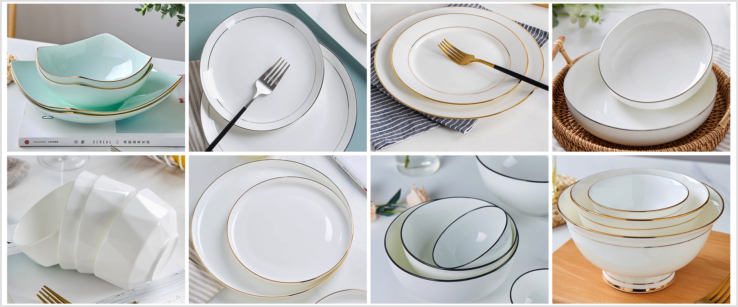 Bone China Tableware. Enhance Your Kitchen with Stylish and Functional Pieces, Discover the Ultimate Selection of Dinner Dishes and Bowls.