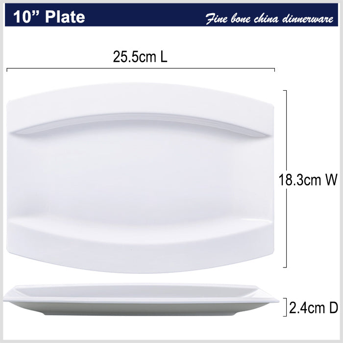 Bone China Fish Platter - Japanese Style