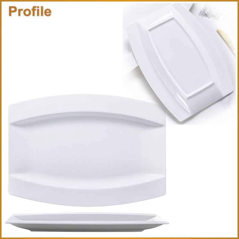 Bone China Fish Platter - Japanese Style