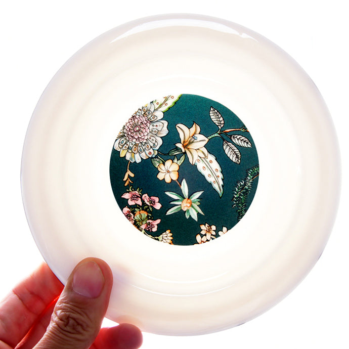 Bone China Serving Bowls with Lids - Set of 3