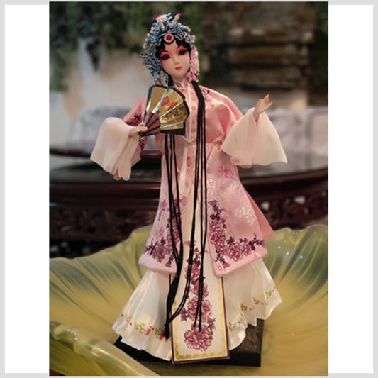 Handcrafted Silk Doll - Collectible, Decoration & Ideal Gift